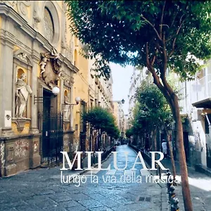 Alojamento de Acomodação e Pequeno-almoço Miluar - Centro Storico - Lungo La Via Della Musica, Nápoles